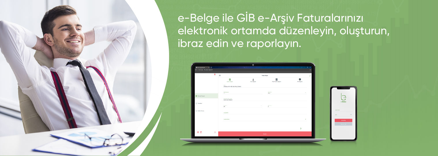 e-Belge Gib e-Arşiv Fatura